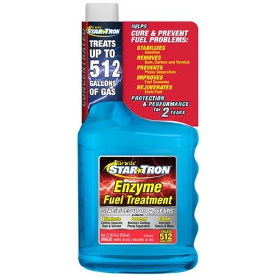 Star Tron Enzyme Fuel Treatment Concentrated Formula 32 Fl Oz Treats up to 512