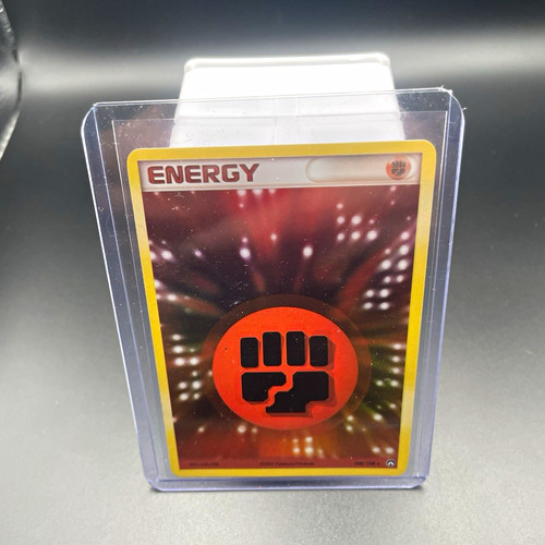 Pokémon TCG Fighting Energy Basic EX Power Keepers 108/108 EN 2007