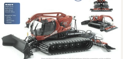 JC COLLECTION JAGERNDORFER Dameuse Pistenbully 800W 1/43 En Stock - JAGENDORFER JC collection