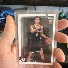 2025-26 Topps Egor Demin Rookie #208 NBA Brooklyn Nets Basketball Card