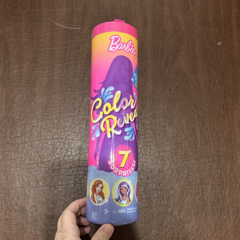NRFB Color Reveal Pink Feet Barbie Doll Series 1 2019 GMT48 7 Surprises