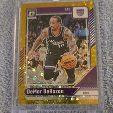 Panini 2024-25 Donruss Optic DeMar DeRozan #218 Prizm 02/10 Sacramento Kings NBA
