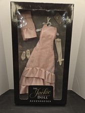 Franklin Mint Jackie Kennedy Doll Embassy Dinner Pink Gown Ensemble NRFB