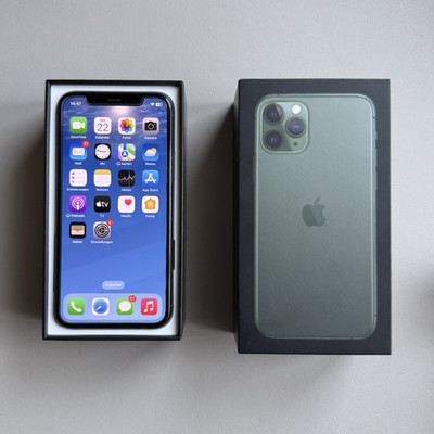 Apple iPhone 11 Pro 64 GB Grün iOS Smartphone mit Originalverpackung Slate