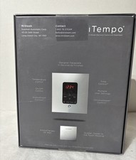 Mr. Steam MSITEMPOSQ-BN iTempo Square Control in Brushed Nickel