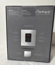 Mr. Steam MSITEMPOSQ-BN iTempo Square Control in Brushed Nickel