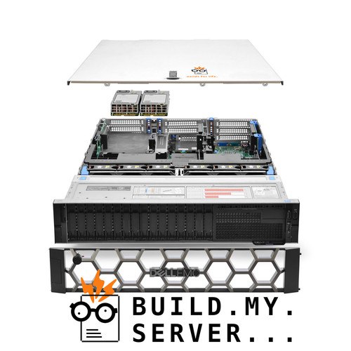 Dell PowerEdge R740 Server 2x Gold 6132 2.60Ghz 28-Core 128GB H730P