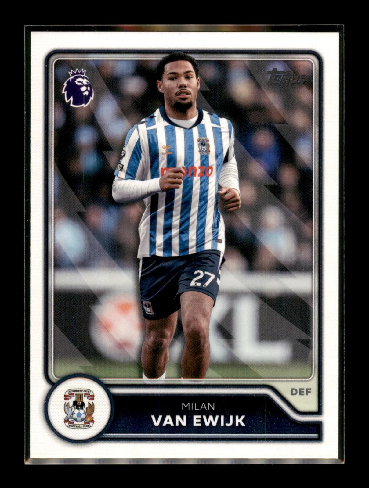 Milan van Ewijk #259 2026-27 Topps Flagship Premier League Coventry City