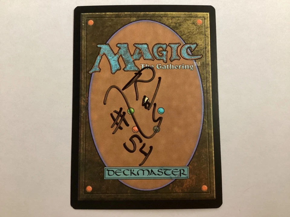 Rudy Power Play Recession Signed Card Alpha Investments 54/100 2020 Corona Crash - Image 2 of 2