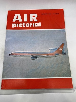 Air Pictorial Magazine January 1971 Vol 33 No 1 Lockheed TriStar RAF