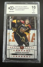 2014-15 Leaf ITG CHL Canada's Best Connor McDavid #11 Edmonton Oilers BCCG 10