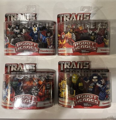 Transformers Robot Heroes Lot Of 4