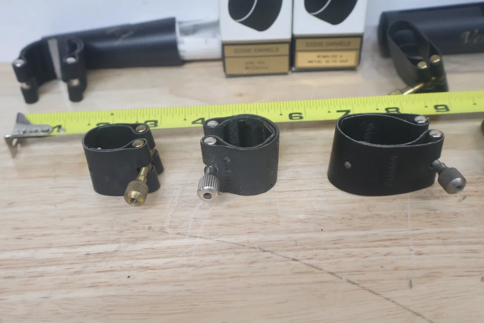 Rovner Eddie Daniels Woodwind ligaduras y tapas de boquilla paquete surtido x14 EE. UU. Foto 3 de 4