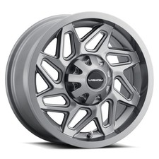 12x7 Gunmetal Wheels Vision Atv 361 Spyder Atv 4x110 2.5 Set Of 4 86 12x7 Gunmetal Wheels Vision Atv 361 Spyder Atv 4x110 2.5 Set Of 4 86