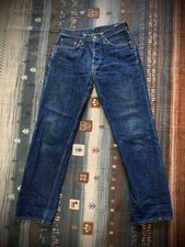 Dark Blue Sugar Cane Denim Hawaiian Indigo Sashiko