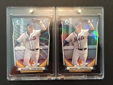 2014 BOWMAN CHROME - MICHAEL CONFORTO - BLACK REFRACTOR - Wave - 21/75 - RC - SP