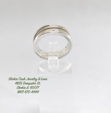 Beautiful Simple Sterling Silver Band Ring - Size:7