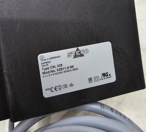 STEGO CSL 028 02811.0-00 AC230V 250W - Foto 2 di 2
