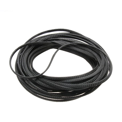 5/10M PET Erweiterbar Geflochtene Hülse Kabelhülle Mantel Kabel Schwarz ,Schutz - Bild 10 von 15