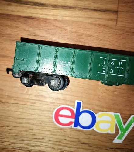 Early Gilbert American Flyer S Gauge 631 T&P Gondola Thin Shank Links Excellent - Picture 5 of 12