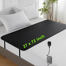Therapy EMF Grounding Mats Conductive Carbon Leatherette Pad for Better Sleep