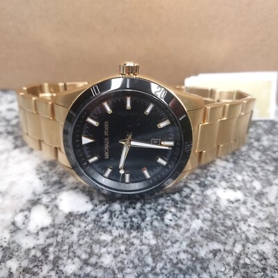Michael Kors Leyton Gold Tone Watch MK-8816 Michael Kors Leyton Gold Tone Watch MK-8816 | eBay main image 2