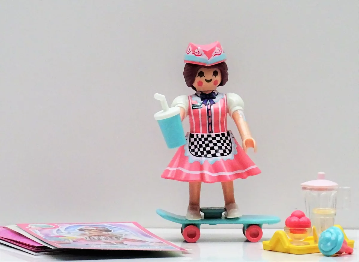 Mrs.Milkshake Diner 1950 Style Operation Playmobil Everdreamerz New Top RAR
