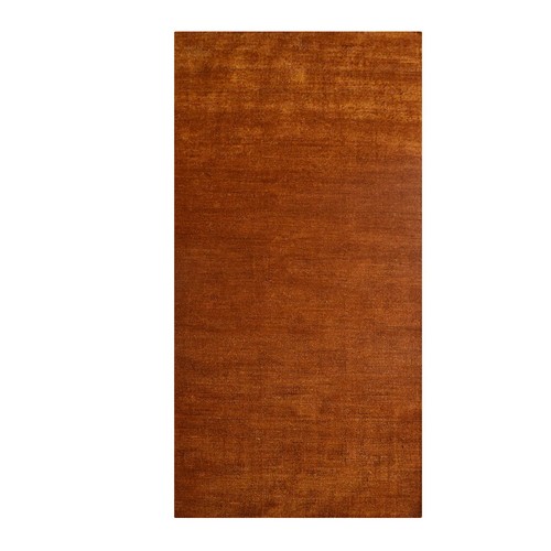 Eco-Friendly Hand Knotted Loom Silk Mix Area Rug Solid Orange BBH Homes BBLSM111 - Picture 69 of 88