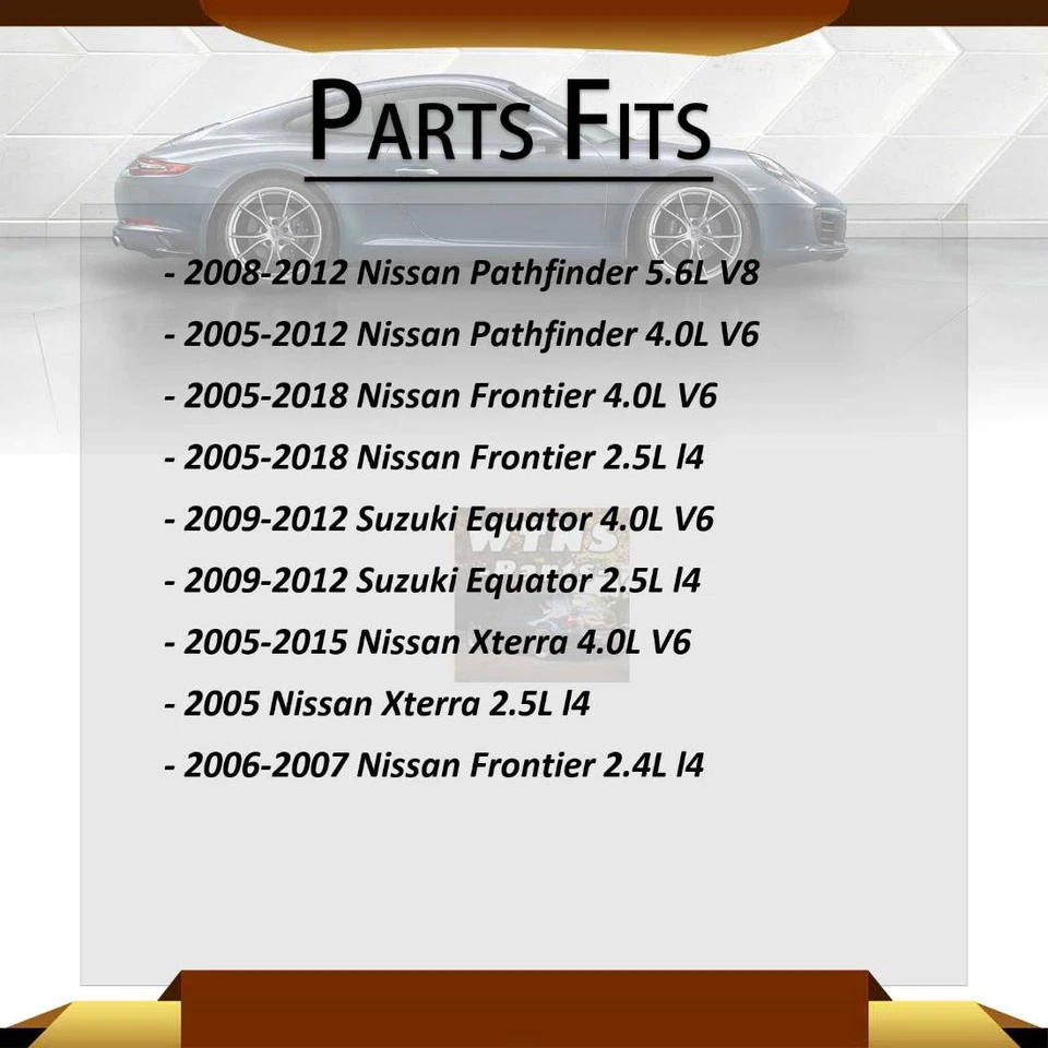 Barra estabilizadora delantera izquierda 2x para Nissan Frontier 2006-2007 2,4 L Foto 2 de 4