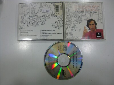 SERRAT CD SPANISH CADA LOCO CON SU TEMA 1990