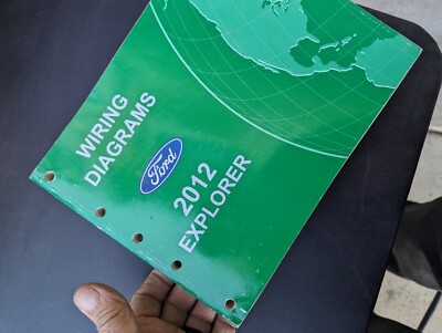 2012 Ford Explorer Electrical Wiring Diagrams Manual Genuine OEM