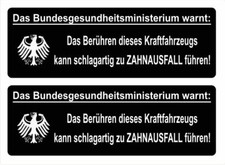 Aufkleber Sticker Das Berühren dieses Fahrzeuges Auto OEM Oldtimer Tuning N.7563