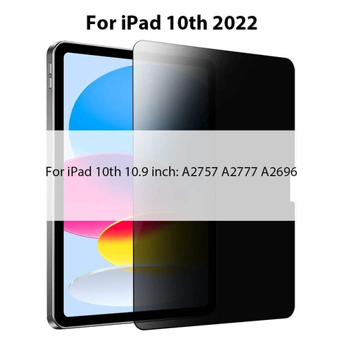 Privacy Glass For iPad Pro 12.9 11 13 2024 M4 M2 10th Gen Screen Protector For i - Picture 30 of 31