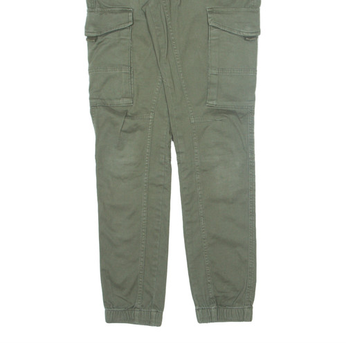 JACK&JONES Cargo Jogger Trousers Green Slim Skinny Boys W26 L30 - Picture 5 of 6