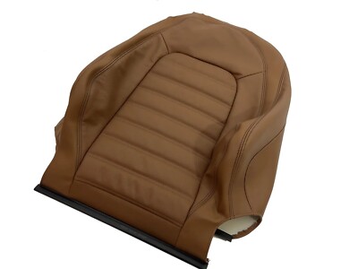 OEM VW Passenger Seat Back Cover Leather Scirocco 3 Original Right Brown