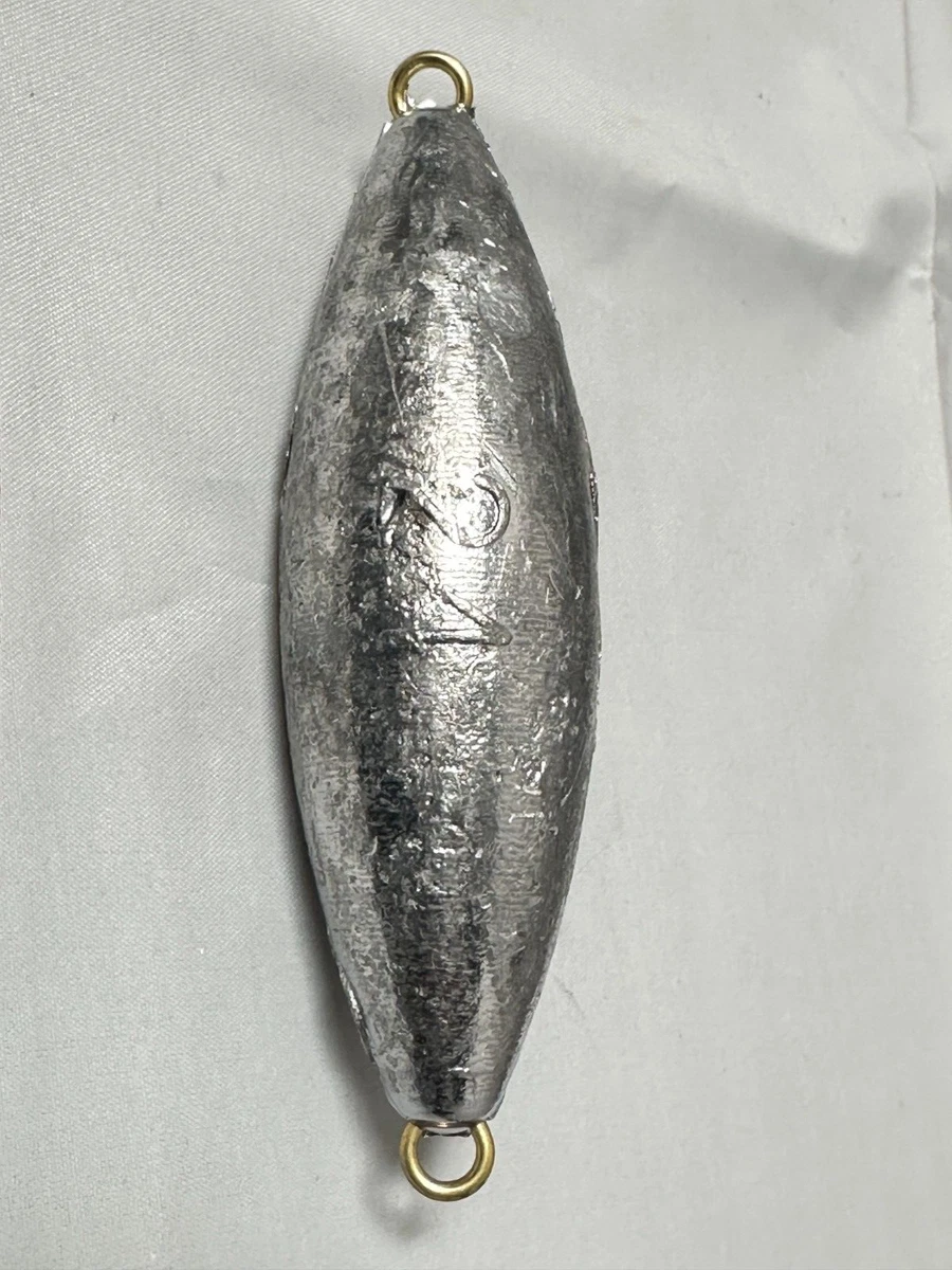 15 Piombi Da Traina Inline Stile Torpedo &ndash; 1-1/2 Oz, Qualit&agrave; USA, Fatti In Casa