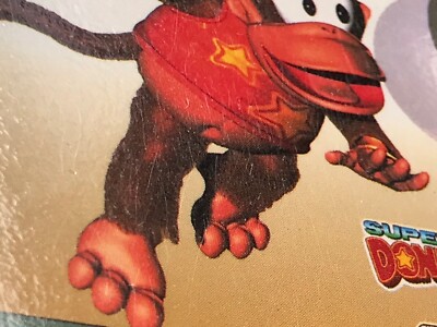 Diddy Kong Super Donkey Kong 2 Card No.61 1996 BANDAI Japanese