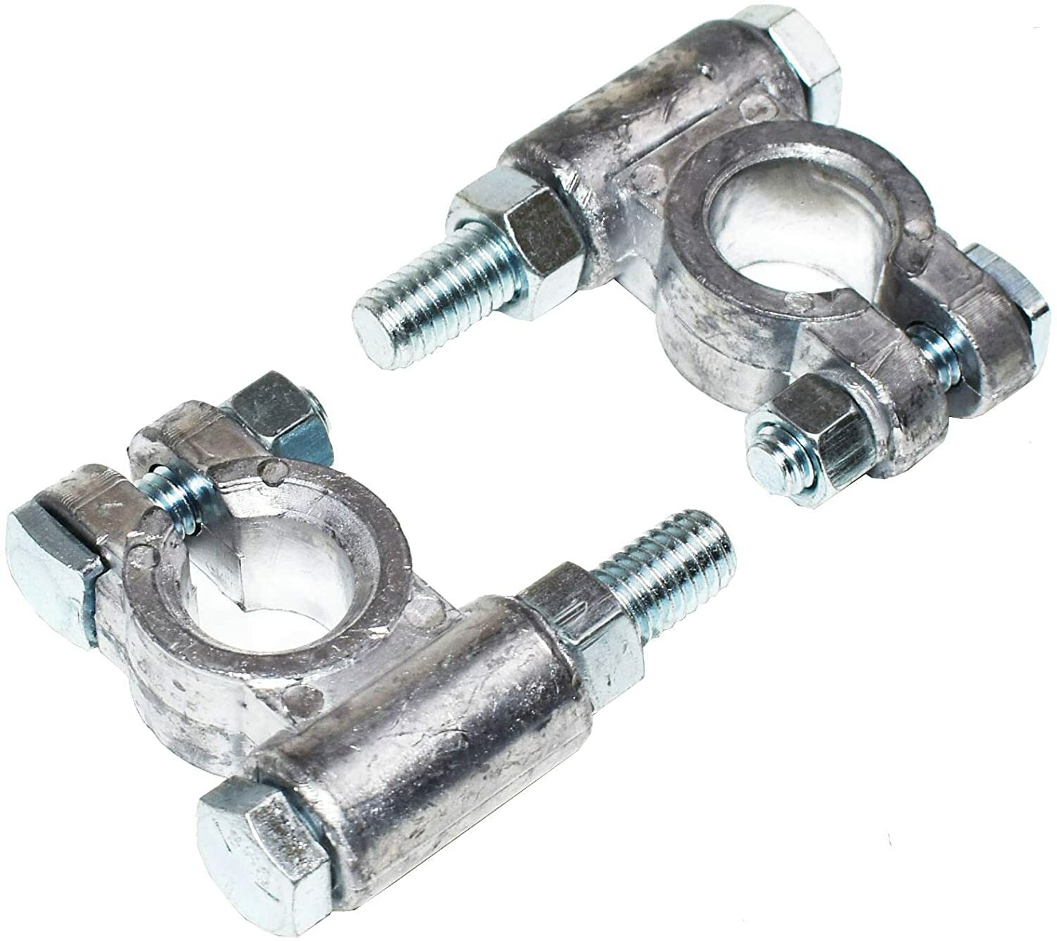 Military Style Top Post Battery Terminal 1 Set Positive and Negative