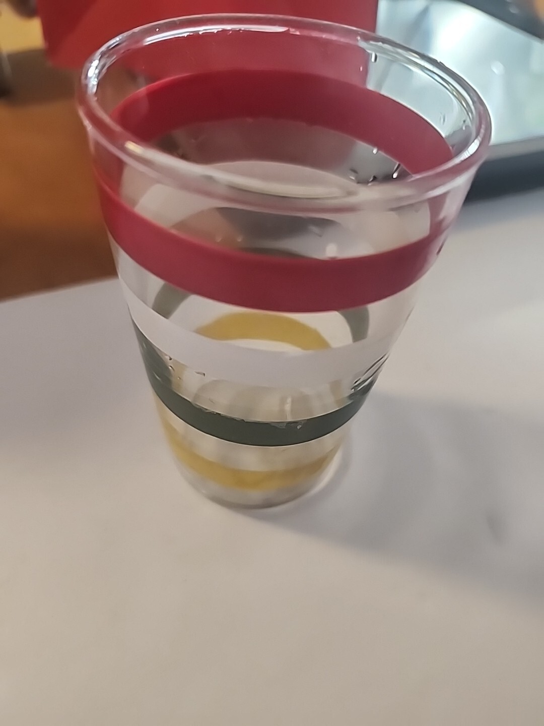 Anchor Hocking Mid Century Fiesta Bands 6oz Glass Tumbler Replacement