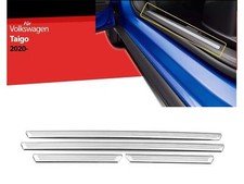 Einstiegsleisten Eintrittschutz für VW Taigo ab 2021 Chrom Einstiegsschutz 4 tlg