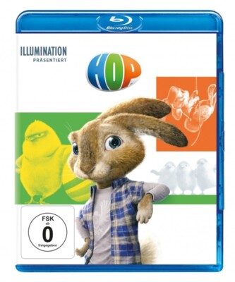 HOP (ILLUMINATION) - RUSSELL BRAND,HUGH LAURIE,JAMES MARSDEN   BLU-RAY NEU