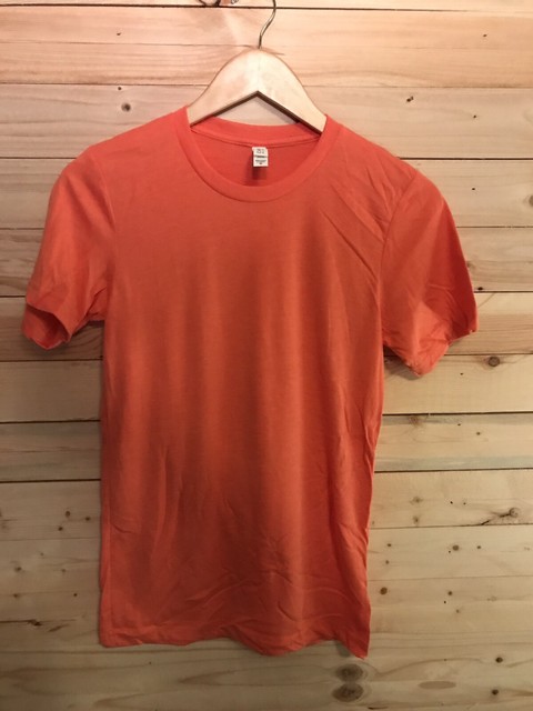 Download Bella Canvas 3001 Heather Orange Shirt XS | eBay