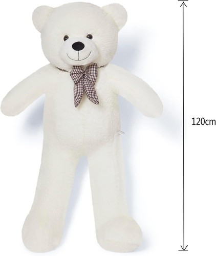 YunNasi Giant Teddy Bear 120cm XXL large Stuffed Animals Plush Toy Gift for Chil - Picture 3 of 12