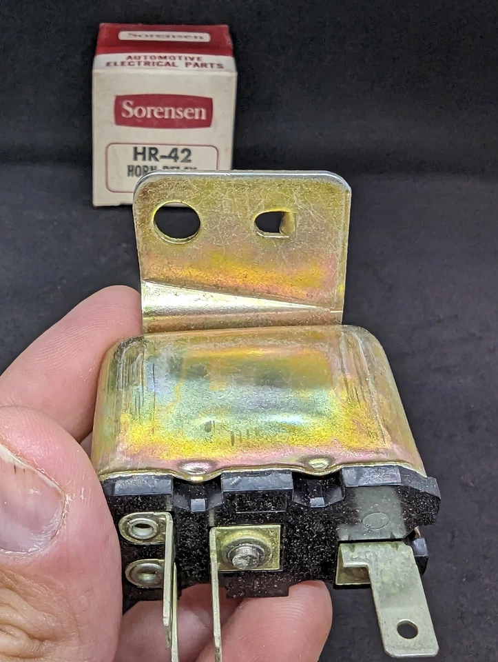 1971 1972 1973 DODGE PLYMOUTH DUSTER DEMON DART HORN RELAY KEY WARNING BUZZER - Image 3 of 4