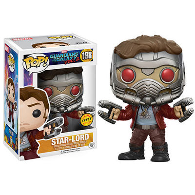 GUARDIANS OF THE GALAXY VOL. 2 CHASE STAR LORD 3,75'' POP VINYL FIGUR FUNKO 198