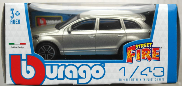 Bburago Audi Q7 Champagnermetallic 1:43 Neu/Ovp Modellauto Suv Auto Car-image