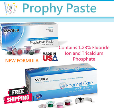 Prophy Paste Dental Prophylaxis Coarse Medium Fine Extra X-Coars up to 2000 cups