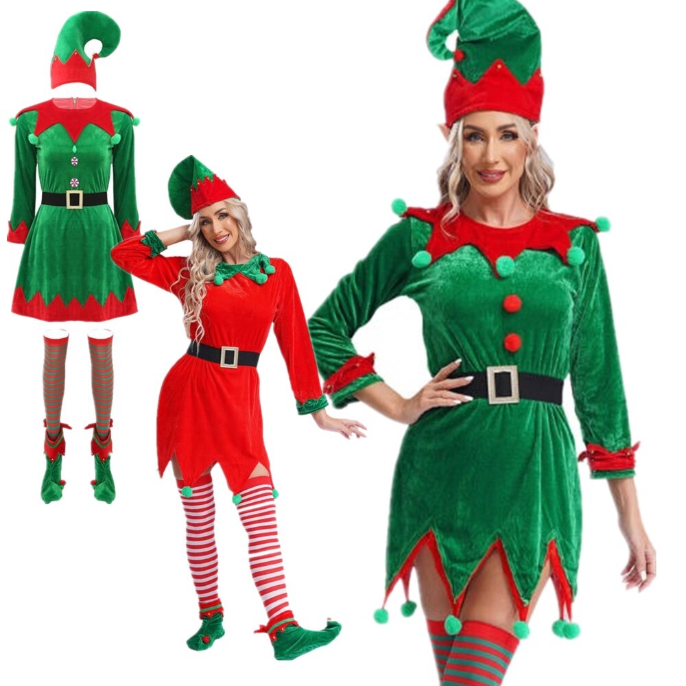 Costume Ideas Mr And Mrs Elf Costumes Women's Christmas Elf