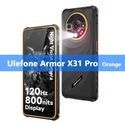 Ulefone Armor X31 Pro 5G Robust Smartphone 16G+256GB Android 14