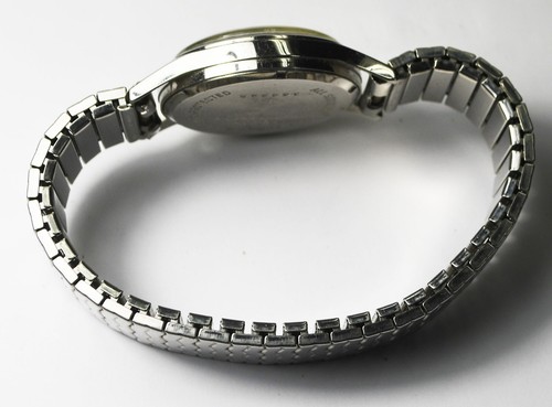 Men's Lathin Precimax Wristwatch Swiss 17j Manual Wind 30mm Stainless - Picture 3 of 7
